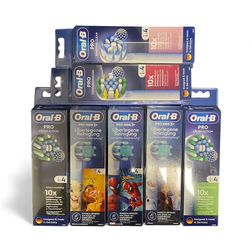 Oral 4 aufsteckbürsten - oral-b,