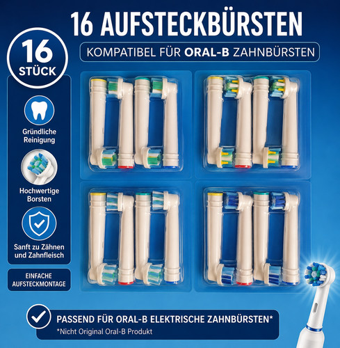 Aufsteckbürsten - 16, x