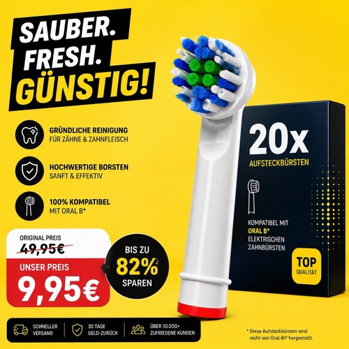 Aufsteckzahnbürsten