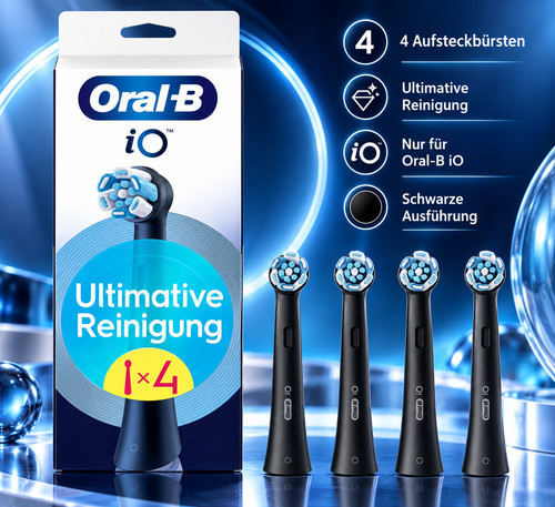 Oral aufsteckbürsten - oral-b, io